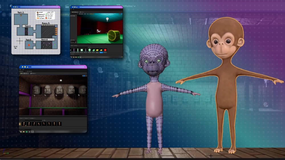 Build real, playable games